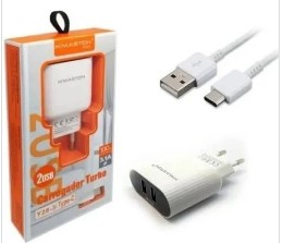 CARREGADOR H'MASTON PRO 3.1A TIPO C