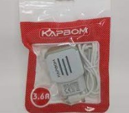 CARREGADOR KAPBOM 3,6A TURBO V8
