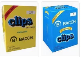 CLIPS GALVANIZADO BACCHI 6 - CX COM 25