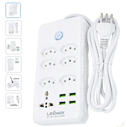 EXTENSÃO UNIVERSAL COM PORTAS USB 