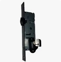 FECHADURA ROLETE 3F PRETA PERFIL ESTREITO