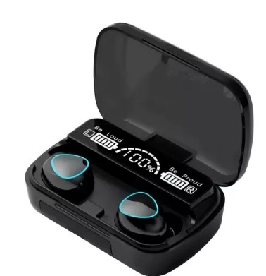 FONE DE OUVIDO BLUETOOTH TWS M10 COM POWER BANK