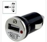 MINI CARREGADOR AUTOMOTIVO 1.0A