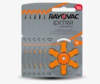PILHA AUDITIVA RAYOVAC CARTELA COM 6