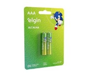 PILHA ELGIN AAA ALCALINA BLISTER COM 2