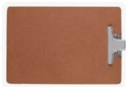 PRANCHETA OFÍCIO COM PRENDEDOR DE METAL 